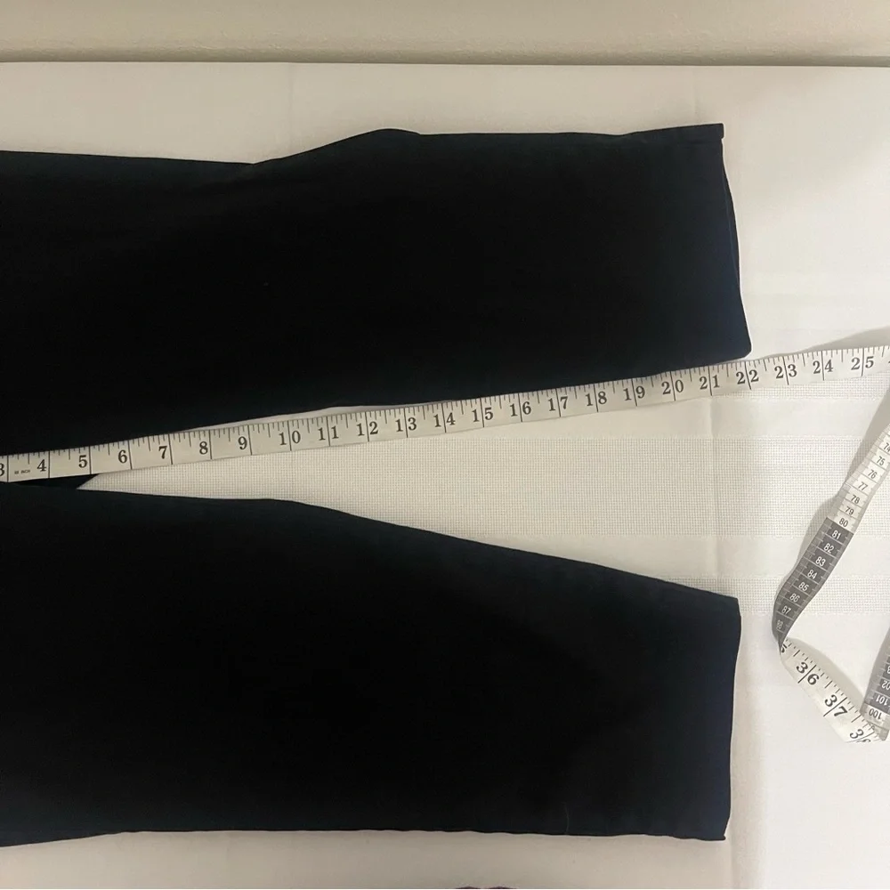 Talbots Black Cropped Pants Size 2P - Picture 7 of 11